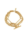 Wouters & Hendrix Rebel Chain-link Bracelet In Gold