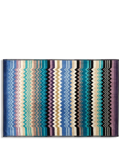 Missoni Giacomo Bath Mat In Blau