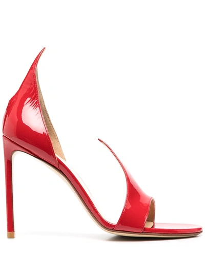 Francesco Russo Ayers Open-toe Sandals In Rot