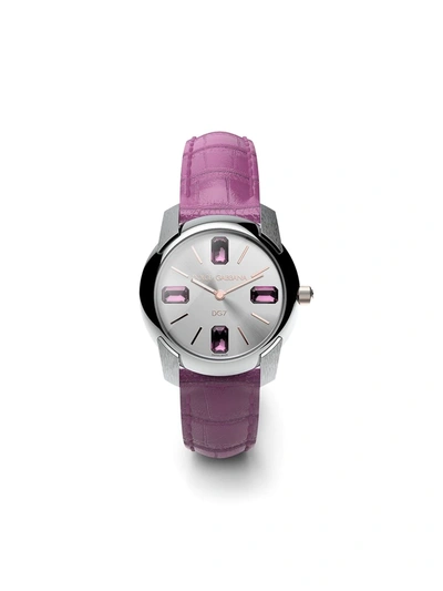 Dolce & Gabbana Dg7 Rainbow 34mm In Purple