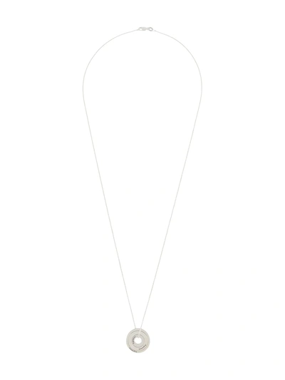 Le Gramme Accumulation Round Necklace In Silver