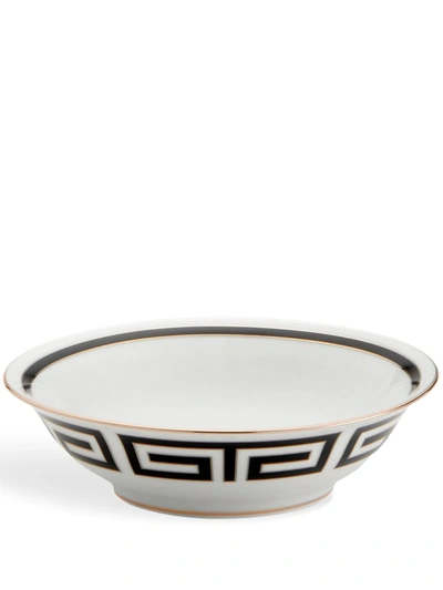Ginori 1735 Labirinto Fruit Bowls (set Of 2) In Schwarz