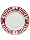 Ginori 1735 Labirinto Flat Dinner Plates (set Of 2) In Rot
