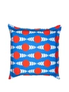 LA DOUBLEJ LAVA LAMP-PRINT CUSHION COVER