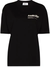 Ambush Workshop Logo-print Jersey T-shirt In Schwarz