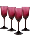 LA DOUBLEJ SET OF 4 WINE GLASSES