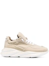 Philipp Plein Velvet Runner Low-top Sneakers In Nude