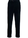 Brunello Cucinelli Straight-leg Tailored Trousers In Blau