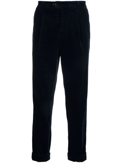BRUNELLO CUCINELLI CORDUROY STRAIGHT-LEG TROUSERS