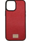 DOLCE & GABBANA DAUPHINE CALFSKIN IPHONE 12 PRO MAX COVER