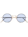 Matsuda 10601h Heritage Round-frame Sunglasses In Metallisch