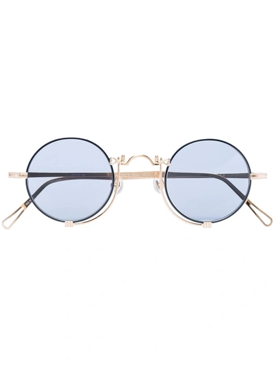 Matsuda 10601h Heritage Round-frame Sunglasses In Metallisch