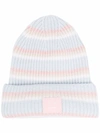 ACNE STUDIOS FACE-PATCH WOOL BEANIE