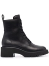 Camper Milah Platform Chelsea Boots In Schwarz