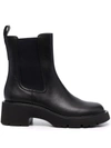 Camper Milah Platform Chelsea Boots In Schwarz