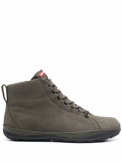Camper Men's Peu Pista Gm Gore-tex Ankle Boots Men's Shoes In Dark Green