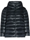 Herno Navy Blue Sofia Down Jacket In Blau