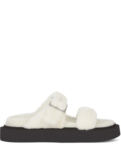 Giuseppe Zanotti Jolanda Winter Open-toe Sandals In White