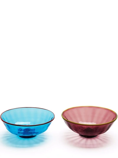 LA DOUBLEJ SET OF 2 NUT BOWLS