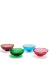La Doublej Luxury Nut Bowl Set Of 4 In Blau