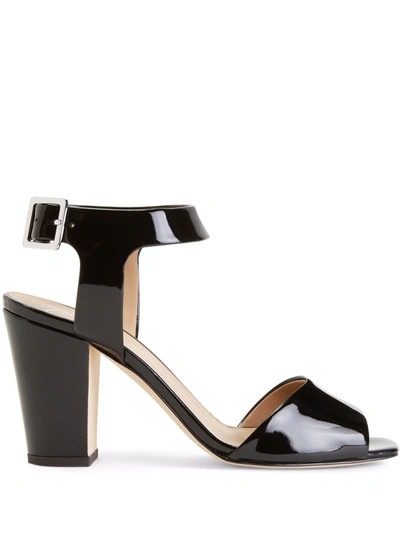 Giuseppe Zanotti Emmanuelle Heeled Sandals In Black