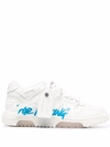 Off-white Out Of Office For Walking Script Runner Sneakers In Weiss