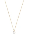 Courbet 18kt Recycled Yellow Gold Origine Bezel Set Laboratory-grown Diamond Necklace In Gold