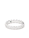 COURBET 18KT RECYCLED WHITE GOLD ORIGINE LABORATORY-GROWN DIAMOND BAND RING