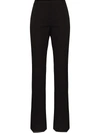 FRAME LE HIGH FLARED TROUSERS