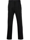 Calvin Klein Men's Infinite Slim-fit Stretch Pants In Schwarz