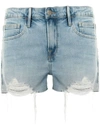 FRAME CUT OFF DENIM SHORTS