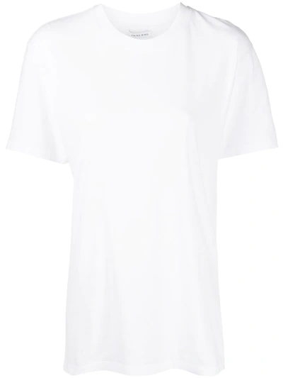Anine Bing Lili Organic Cotton T-shirt In White