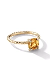 David Yurman 18kt Yellow Gold Chatelaine Diamond Ring In Gold