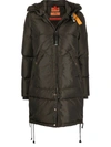 Parajumpers Long Bear Base Water Repellent Down Jacket In Grün