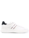 Hogan Leather Lo-top Sneakers In White