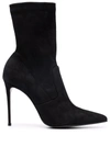 Le Silla Eva Ankle Boot In Schwarz