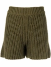 ALANUI PUCON RIBBED-KNIT SHORTS