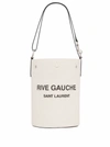 Saint Laurent Rive Gauche Shopping Bag In Nude