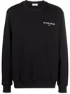Ih Nom Uh Nit Crewneck Sweatshirt With Big Back Print In Schwarz