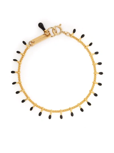 Isabel Marant Casablanca Beaded Bracelet In Gold
