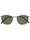 OLIVER PEOPLES TINTED ROUND-FRAME SUNGLASSES