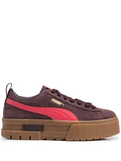 Puma Maybe Low-top Sneakers In Violett
