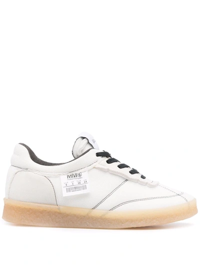 Mm6 Maison Margiela Off-white Inside Out 6 Court Trainers