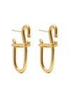 Alighieri Sculptural-design Butterfly-clasp Earrings In Gold