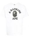 A BATHING APE LOGO印花T恤