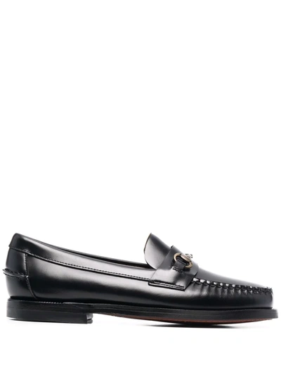 SEBAGO HORSEBIT-DETAIL LEATHER LOAFERS