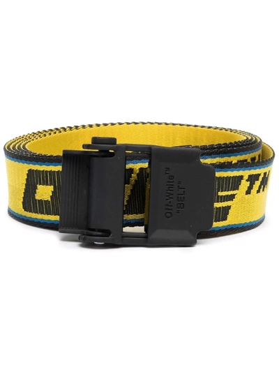 Off-white Hybrid Industrial Belt In Yellow