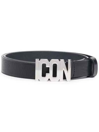 Dsquared2 Logo Buckle Belt In New