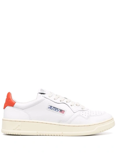 Autry Low-top Lace-up Trainers In White