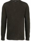 Roberto Collina Crew Neck Jumper In Grün